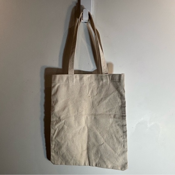 TIM HORTONS & JUSTIN BIEBER Tim Biebs Cotton Canvas Top Handle Tote Bag - Picture 6 of 8